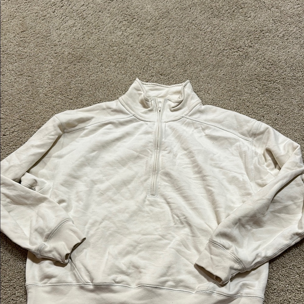 American Eagle Outfitters Cream Pullover